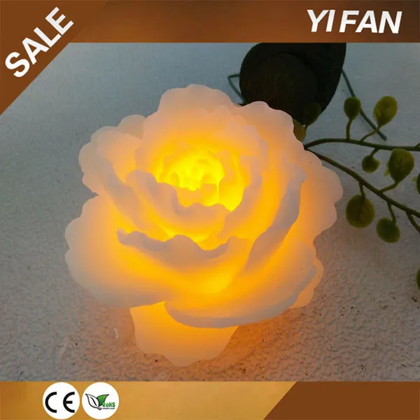 
Hot Sale Wedding Fantastic Flower Shape Artificial Candles 