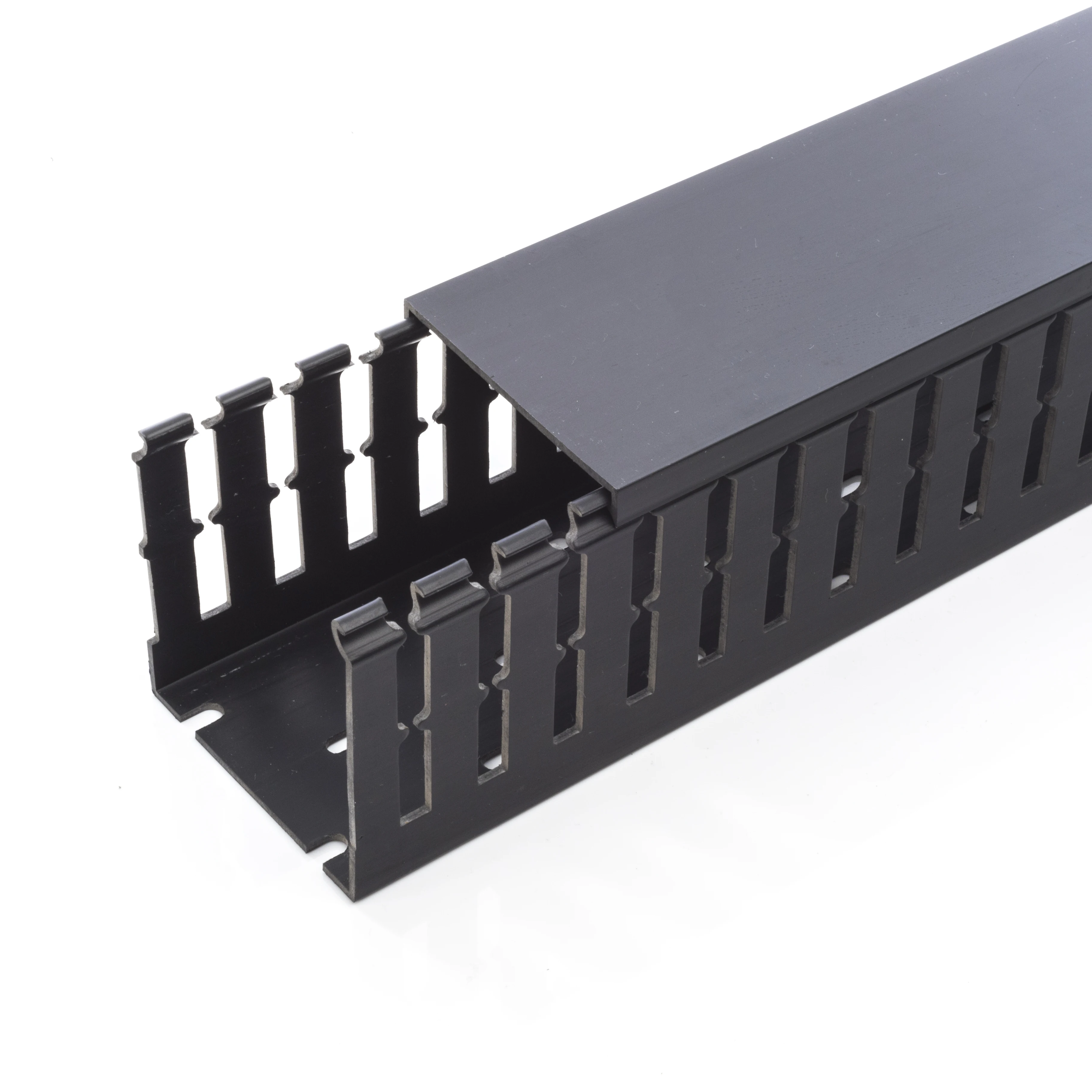 
EASCO RoHS Cable Running Open Slot PVC Wire Ducts PVC Slotted Trunking Blue 