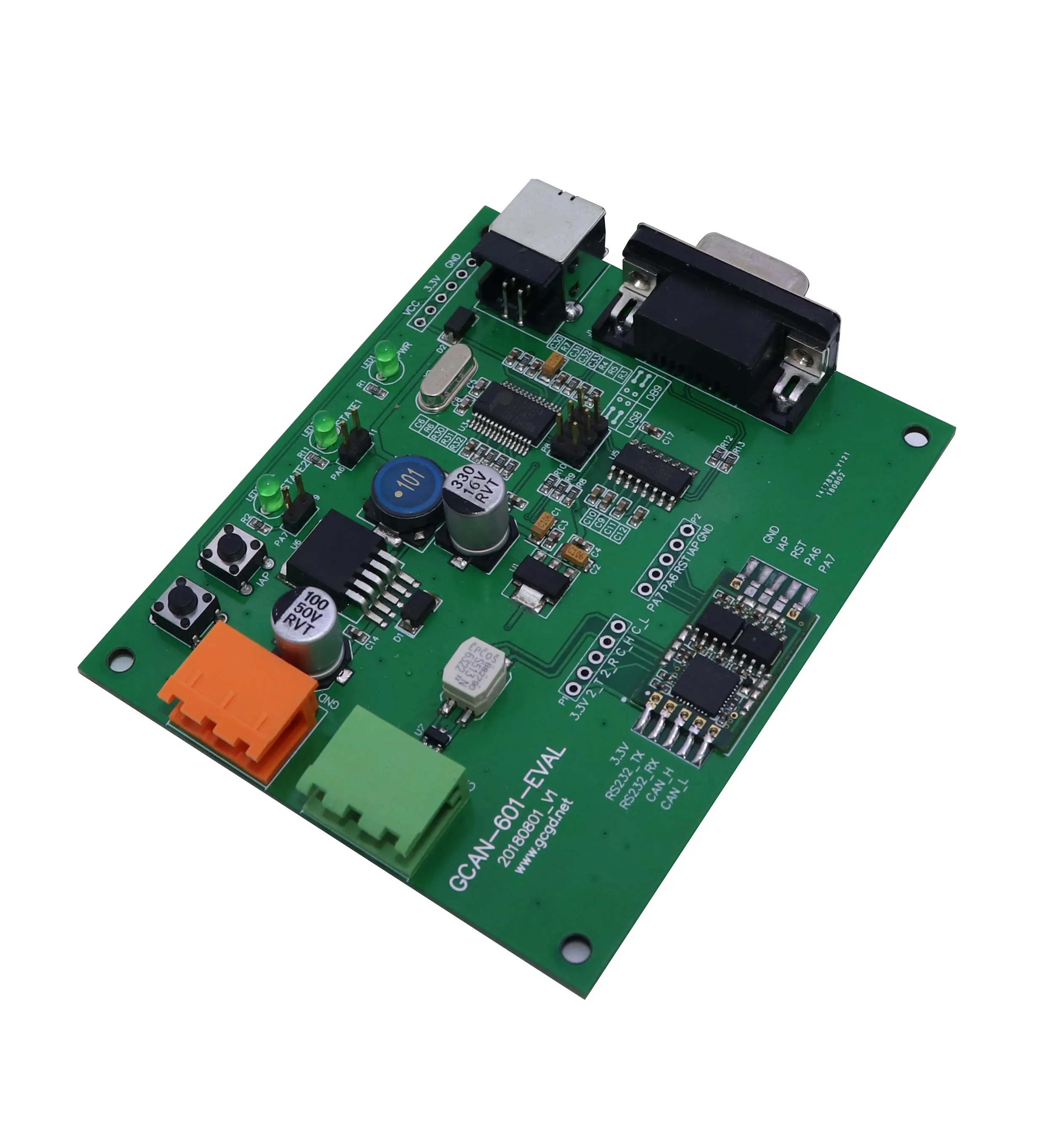 
CANbus to UART module with format conversion support secondary development 