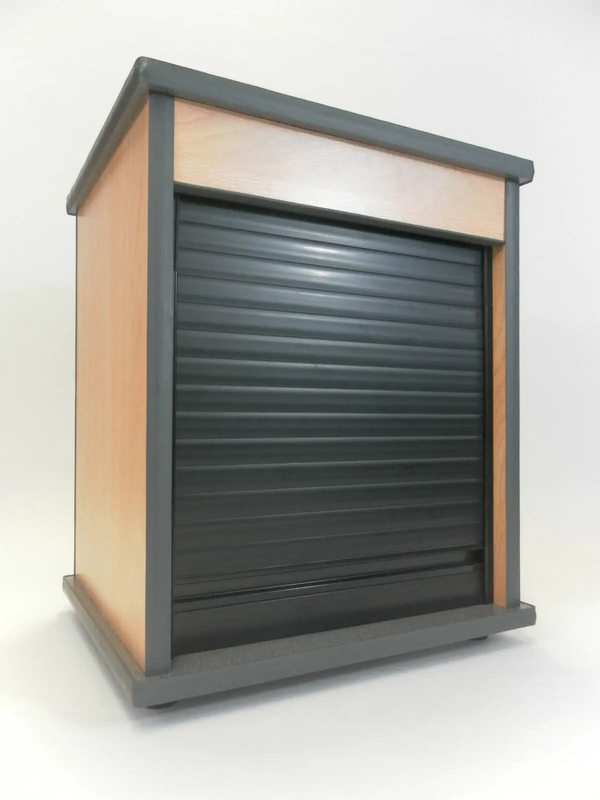 RuiZhan Factory Direct Supply Horizontal Cabinet PVC Kitchen Tambour Door Roller