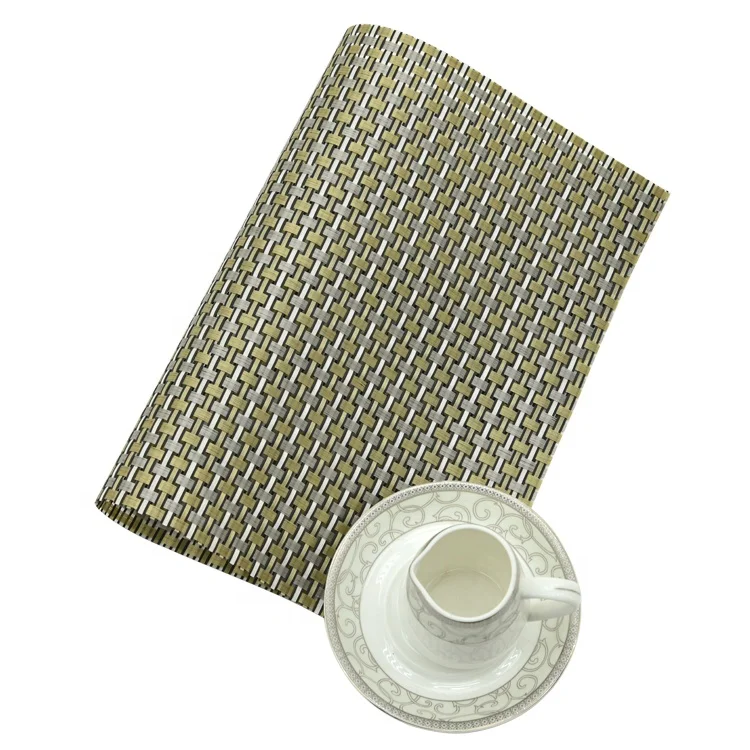 Оптовая продажа, изоляционный термостойкий обеденный стол из ПВХ, коврик для кухонного стола, подставка под чашки из ПП