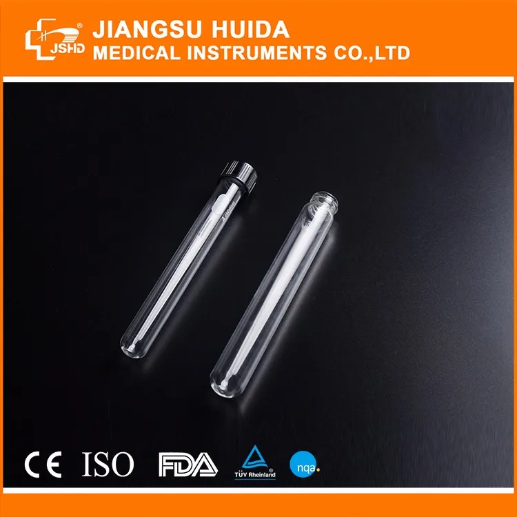 Использования в лаборатории Боросиликатного стекла 3.3 конические пробирки с окончания