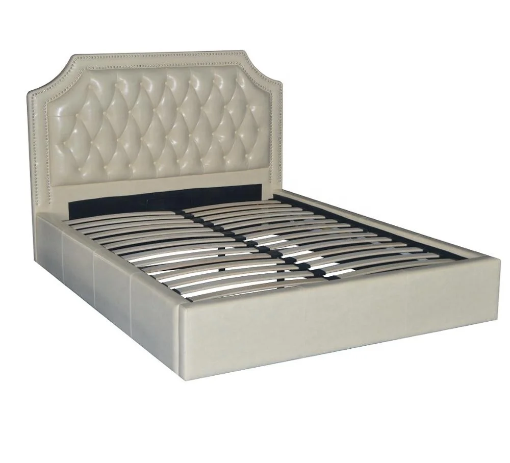 Лидер продаж, современная кровать из искусственной черной или белой кожи для дома, гостиницы, спальни, кровати большого размера