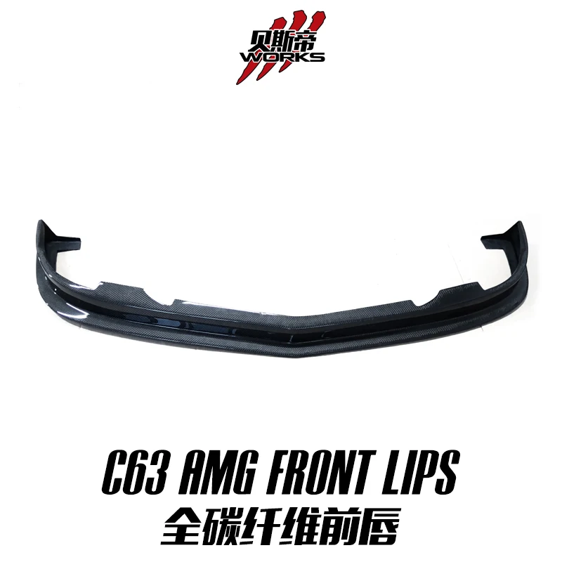 L2 Style Cabon Fiber Canard front lips For Mercedes W204 C63 AMG