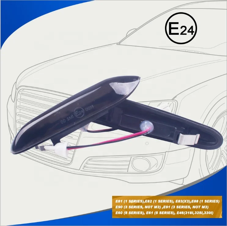 E82 E83 E88 E46 E81 E90 E91  E60  LED turning indicators Turn signal  Side Marker Lamp For BMW 1 Series,3 Series 5 Series
