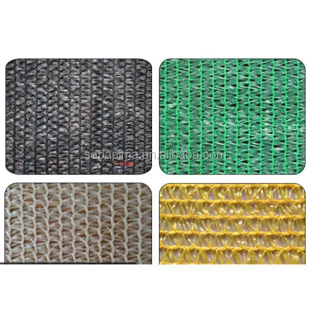 
 Высококачественная прочная Солнцезащитная сетка из полиэтилена высокой плотности разных цветов  