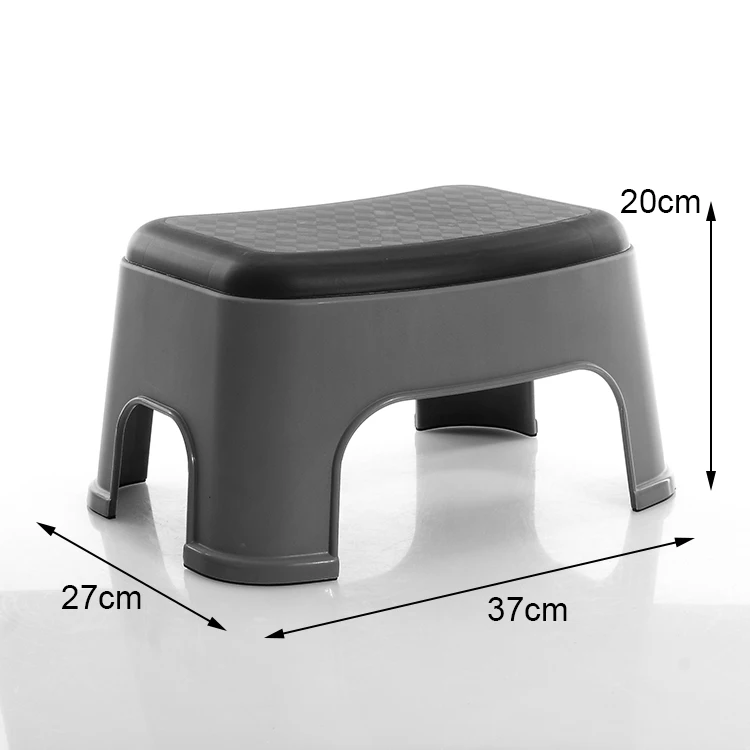 
TPR surface plastic non-slip bath step stool 
