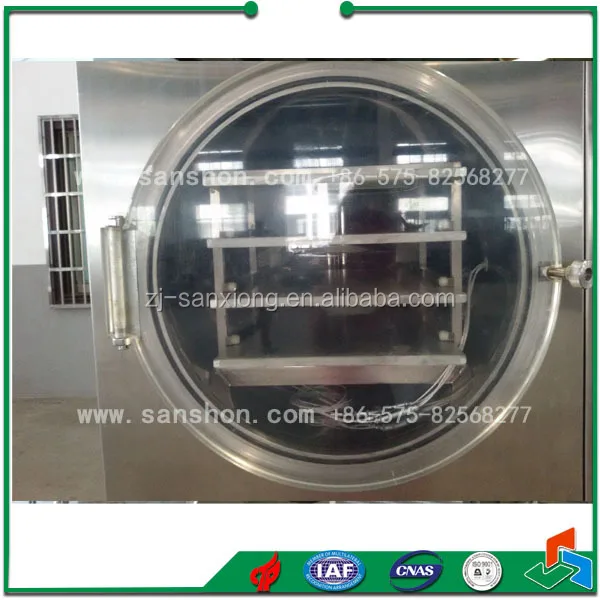 Industrial  Vegetable and Fruit Lab Freeze Dryer Vacuum Freeze and Drying Machine