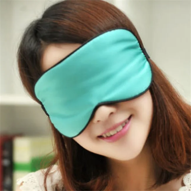 Новые продукты, рекламная мягкая маска для глаз, популярная Шелковая Маска Для Сна/повязка на глаза