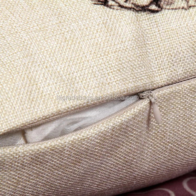 Christmas Theme Gift Cartoon Pillowcase 45*45cm Linen Cushion Blanket Fox Home/Car Decorative Linen Cushions Hot