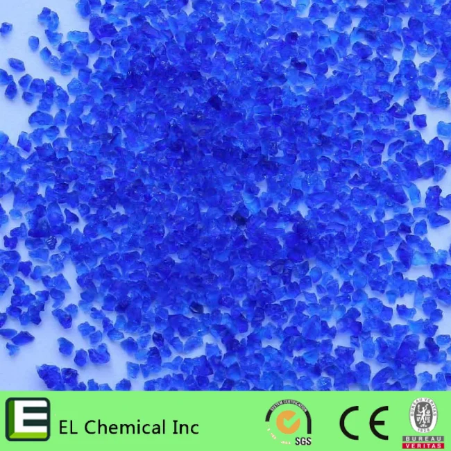 High Absorption Blue to Pink Self-Indicating Silica Gel Blue