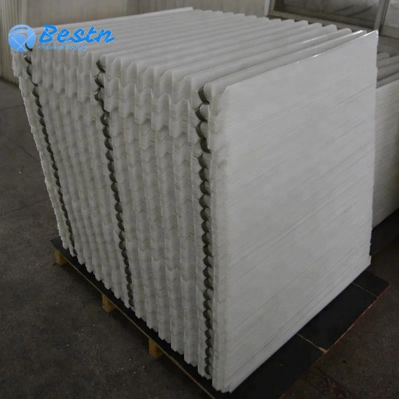 PP PVC lamella clarifier Sedimentation tank Inclined plates clarifier Tube Settler