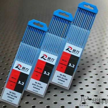 
WL20 3.2mm*175mm Gold Tip Tig Welding Tungsten 