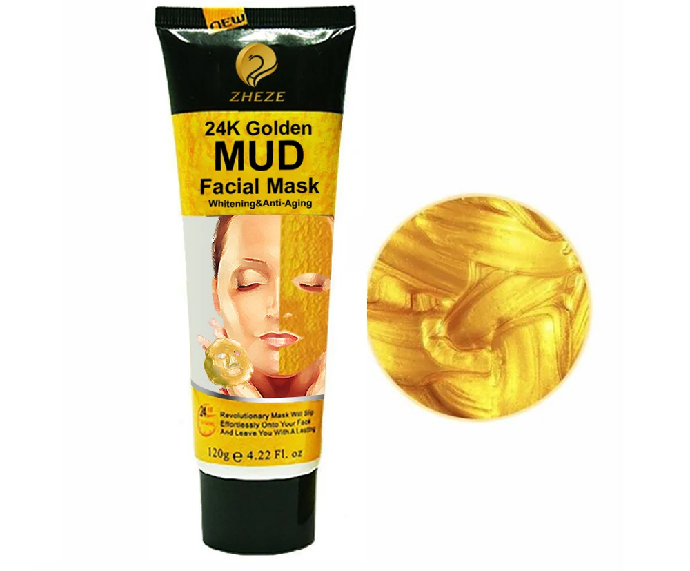 
Chinese Manufacturer Private Label Best Korean Crystal Anti Aging No Side Effect Collagen 24K Gold Facial Mask 