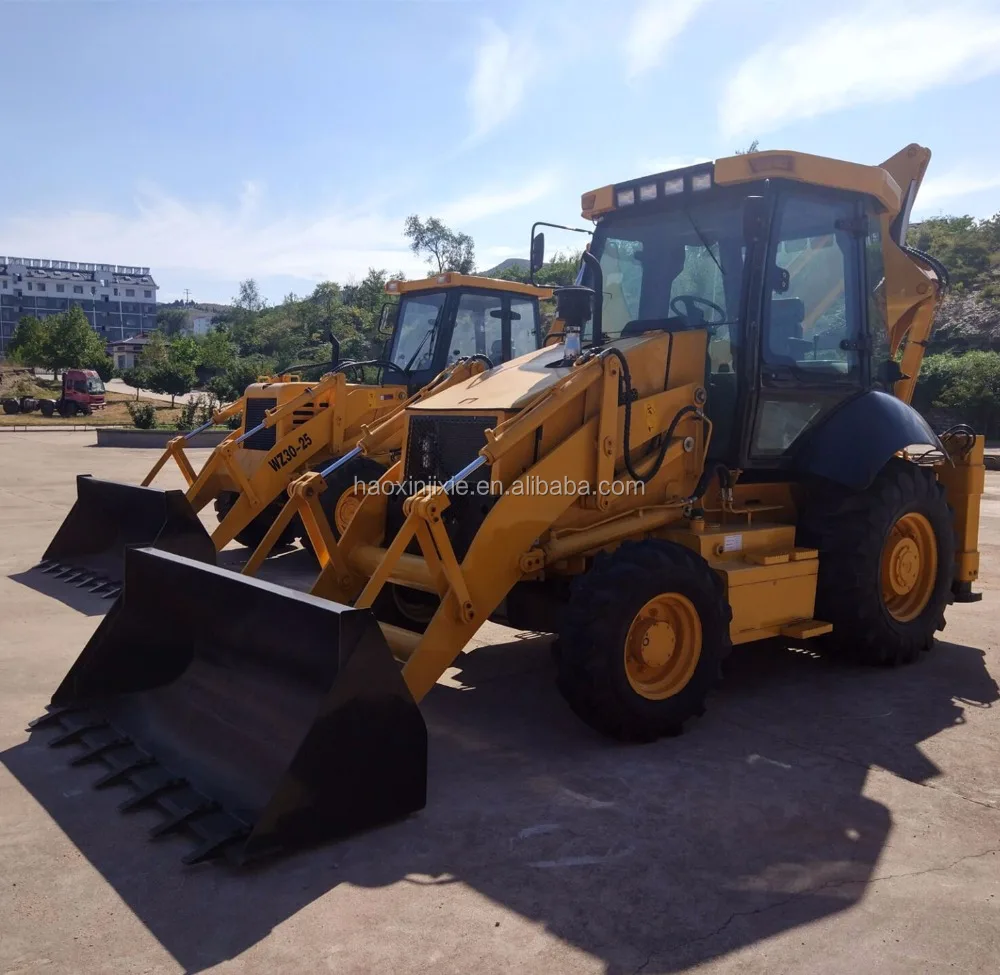 farm tractor front loader backhoe 4cx backhoe loader