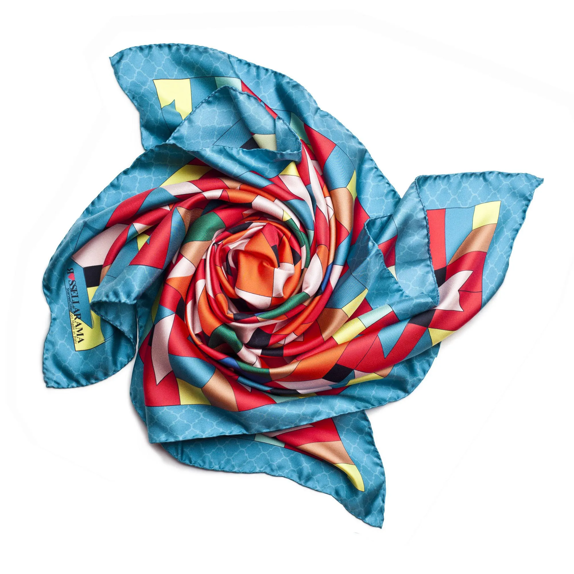 Chinese Women Silk Head Scarf