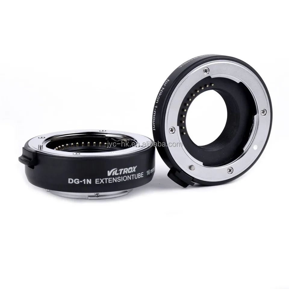 Viltrox DG-1N Auto Focus Macro Extension Tube 10mm+16mm Adapter for Camera Nikon 1 J1 J2 J3 V1 PH