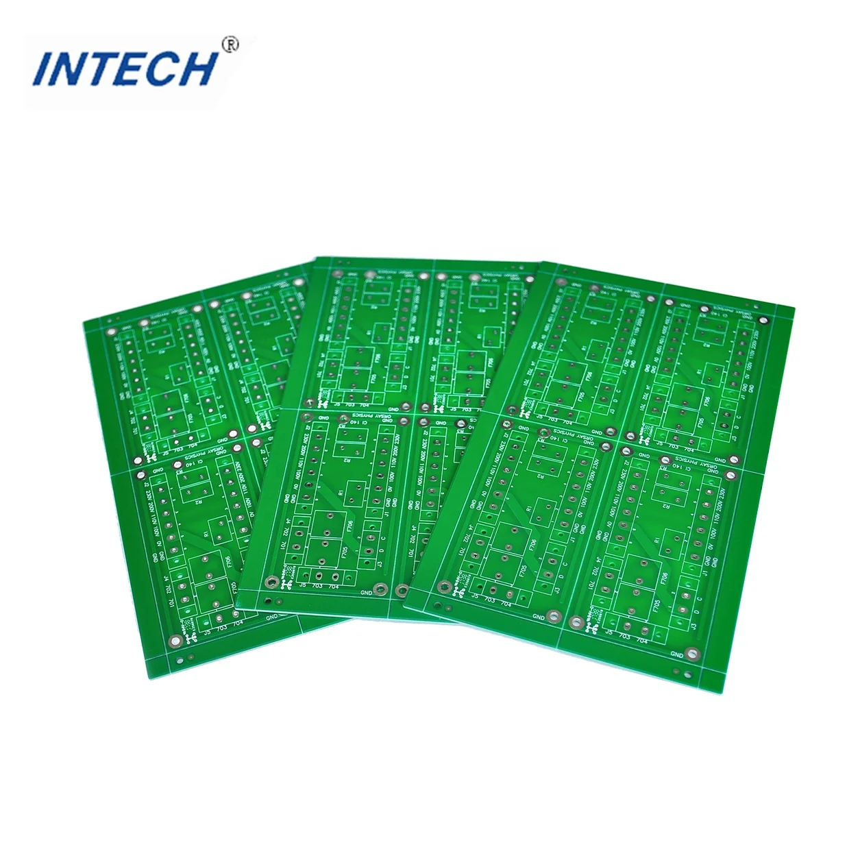 Double Sided 2 Layer PCB Circuit Board Contract Manufacturing Service