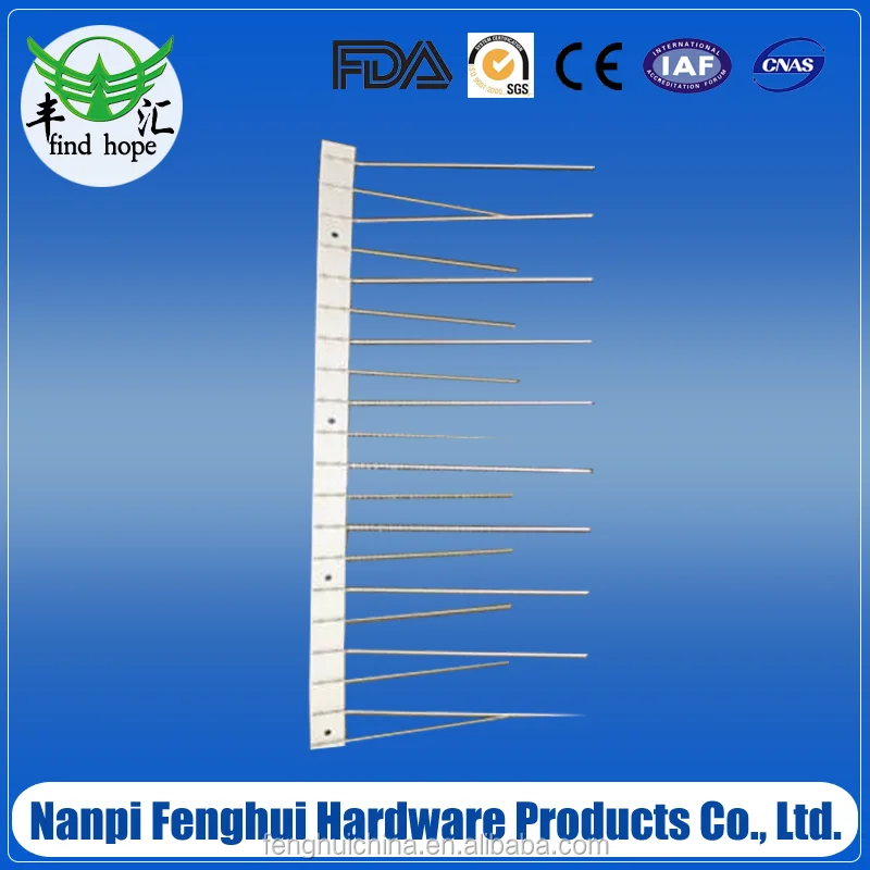 
live birds traps bird spikes to control birds from stopping 