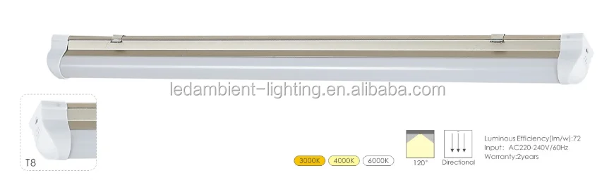 One Bar or Two Bars Office Project Line Light T8 T5 LED Tube Light