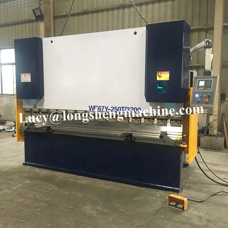 High quality 3200mm 10 feet length sheet metal hydraulic press brake machine manufacturer price
