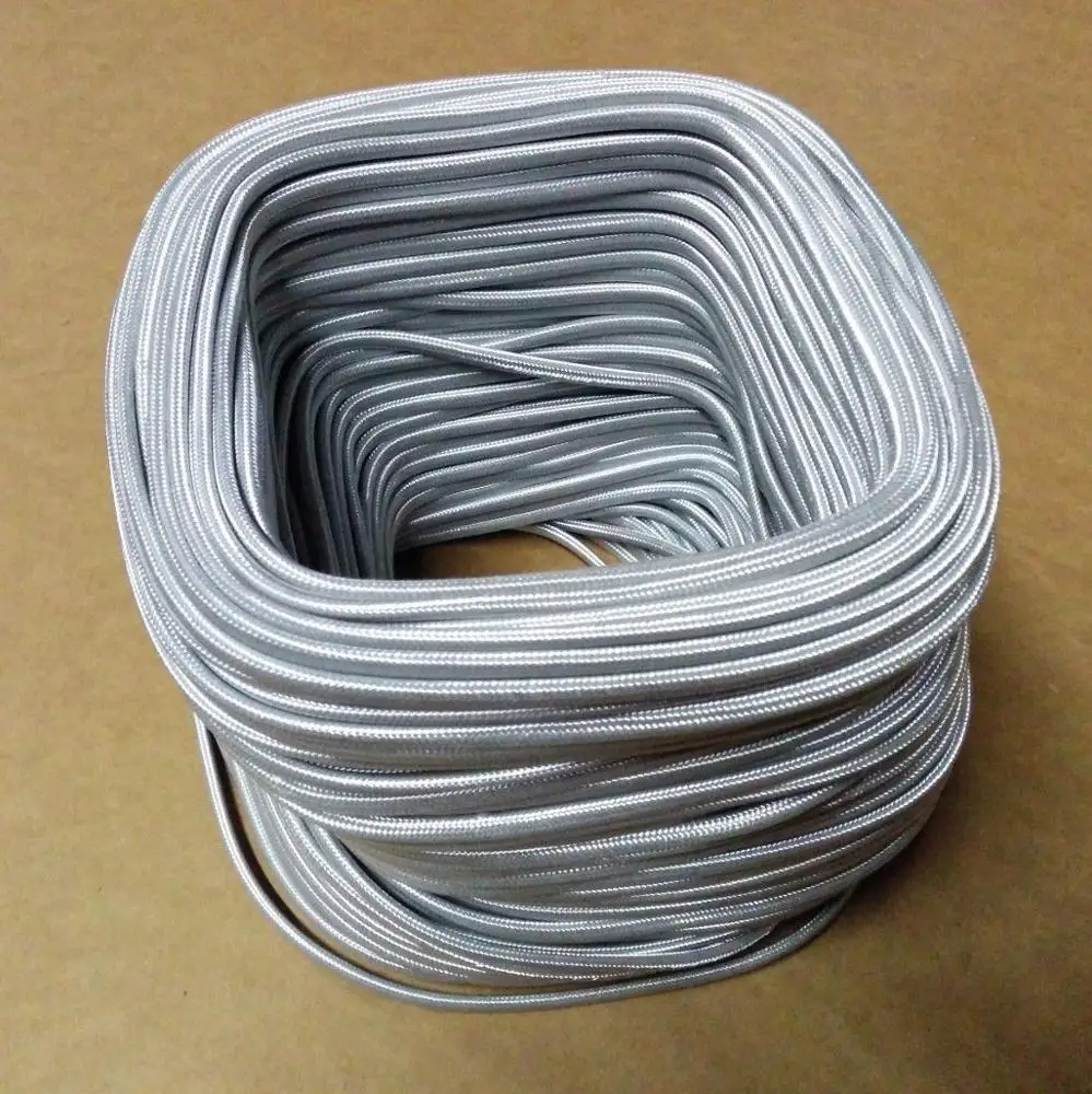 Vintage Color 2 core twist braided fabric cable flex wire electric Cloth Covered Twisted Electrical Wire Vintage Lamp Cord