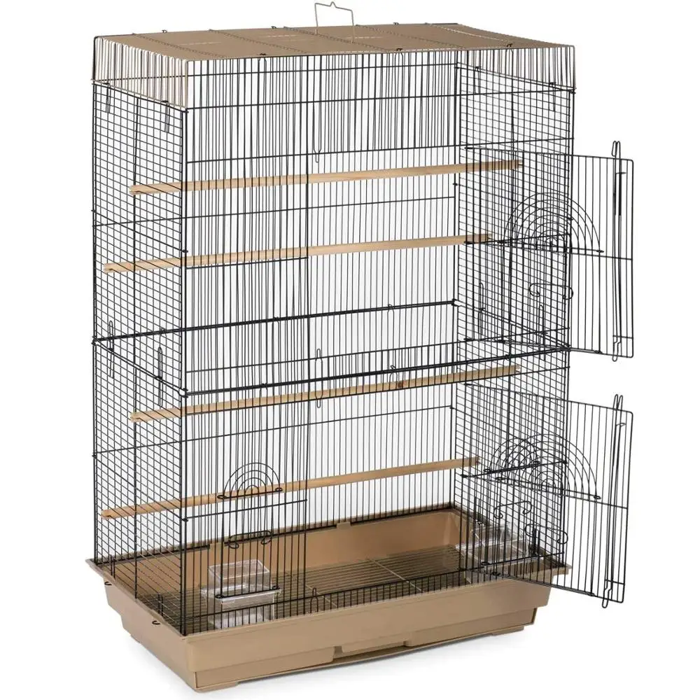 Wholesale Metal Wire Mesh Flight Cage Bird Breeding Cages Canary Parrot Pigeon Aviary Indoor Outdoor