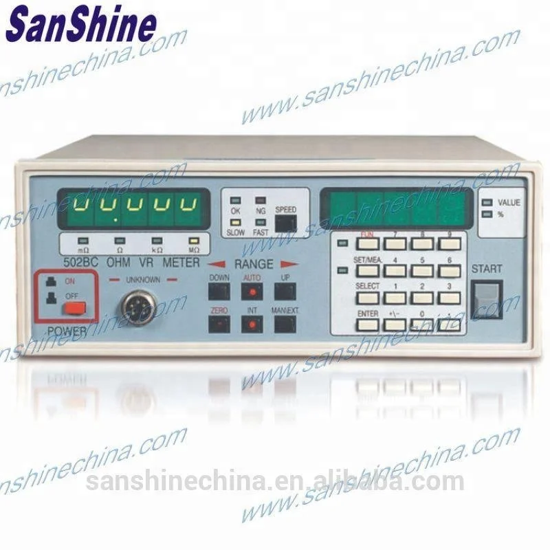 Ohm meter substitute Zentech ohm meter 502BC
