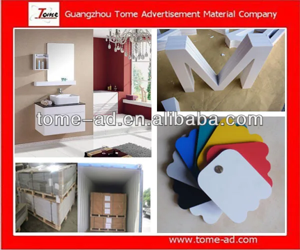 Глянцевая Высокая плотность листов из вспененного ПВХ