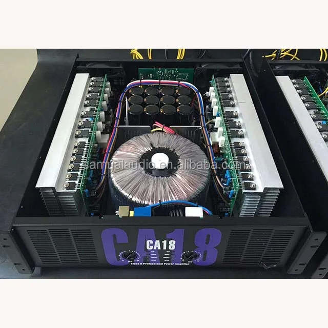 Высокомощный Профессиональный усилитель мощности CA18 класса H
