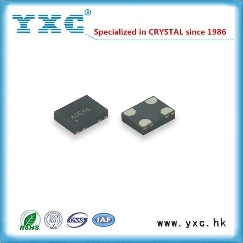 155.52 МГц 3.3 В 3225 4 pin SMD программируемые MEMS осциллятора 25ppm 155.52 мГц xtal осцилляторов