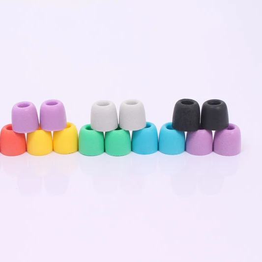 Polyurethane foam soft and light earing protector ear tips