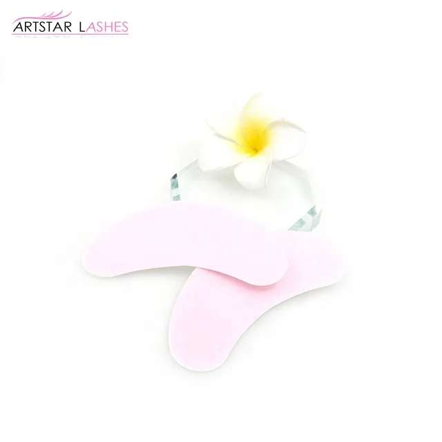 
High quality pink eye pad under eyelash pads for eyelash extension 