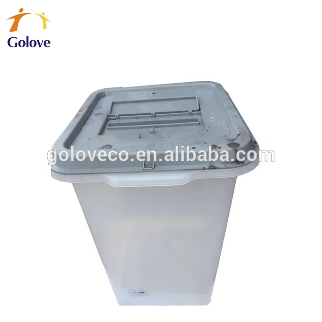 40 L Transparent Plastic Ballot Boxes