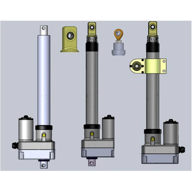 
12V/24V/36V/48VDC heavy duty electric linear actuator with position control for solar tracking system 