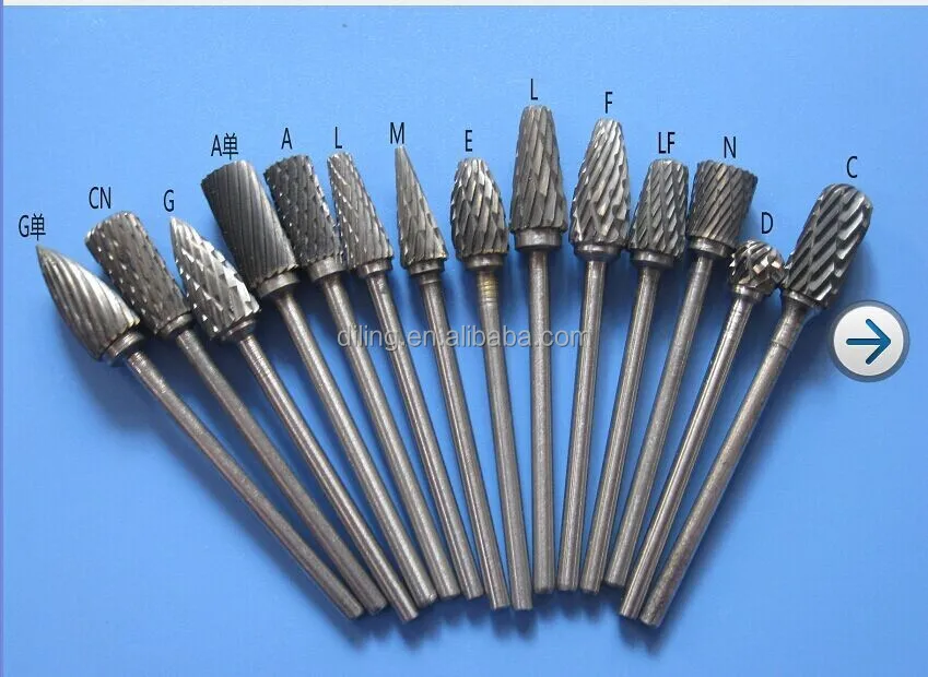 
dental use tungsten Carbide burs, dental carbide burs 