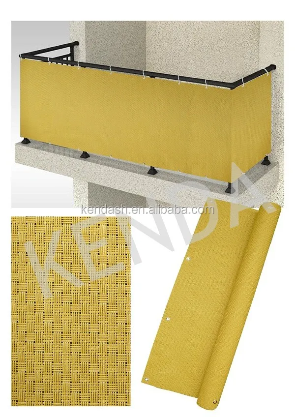 pvc strip screen fence balcony privacy garden fence