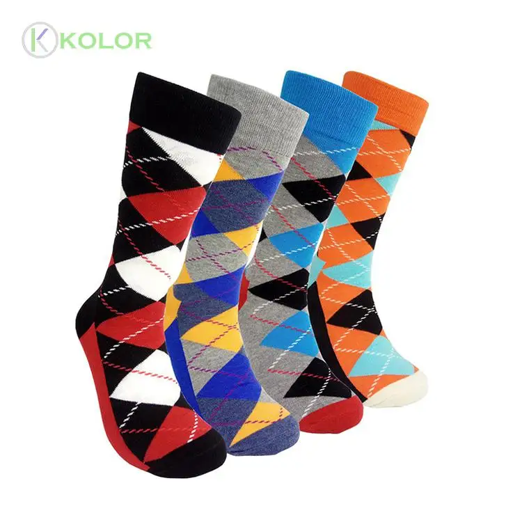 KOLOR-D-1121 mens and children socks in zhuji