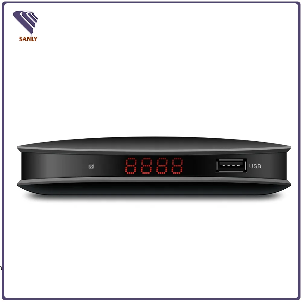 2021 FTA HEVC H.265 receiver dvb-t2 decoder with usb wifi dongle