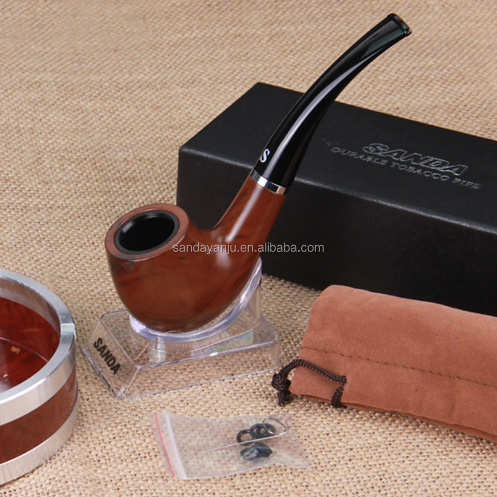 SANDA SANDA Advanced bakelite classic and practical durable pipe Pipe off plaything SD-109A