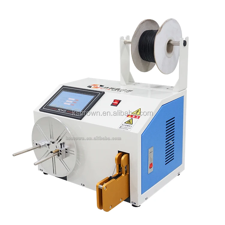 Automatic cable wire coil winding machine for sale, wire harness machinery metal cable twist tie machine
