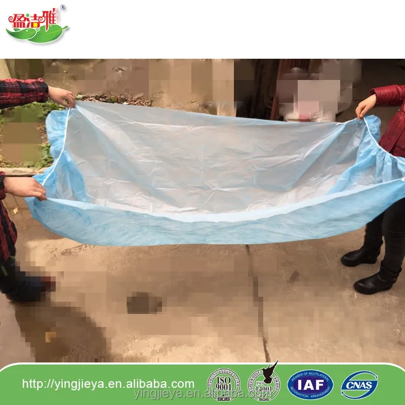 Manufacture Eco-Friendly Disposable Bed Sheet/bedspread