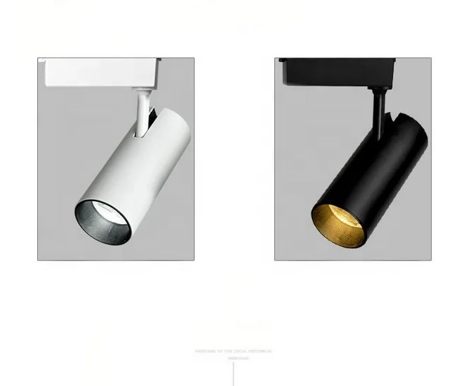
new nordic style 15W 20W COB led track light for garment showroom 
