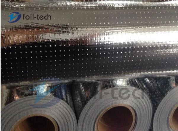Max2.4m Width Aluminum Foil Woven Fabric thermal insulation building material reflective foil insulation