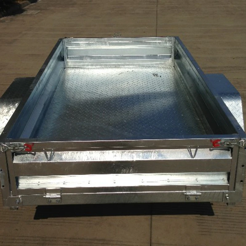 Latest product fine quality car trailer use strong box trailers made in china