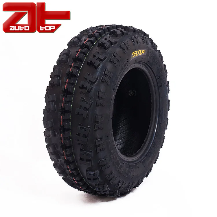 Wholesale Front Off Road Atv Tires 22x7-10  Universal Natural Rubber 6PR Tubeless UTV ATV  Tyres