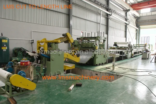 2016 LMS Lignt gauge cold rolled plate cutting machine auto
