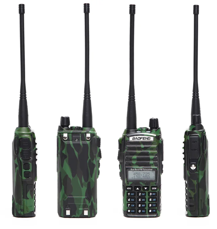  8 Вт UV-82 высокой мощности Dual Band Радио УКВ любительской (Ham) UV82 портативный иди и болтай Walkie
