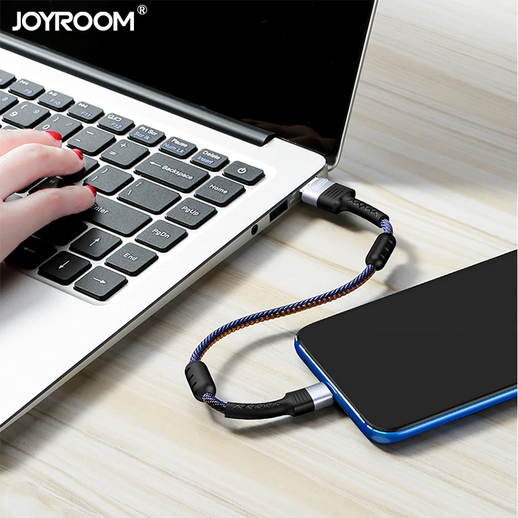 Joyroom data usb cable for android phone charger cables fabric micro usb cable