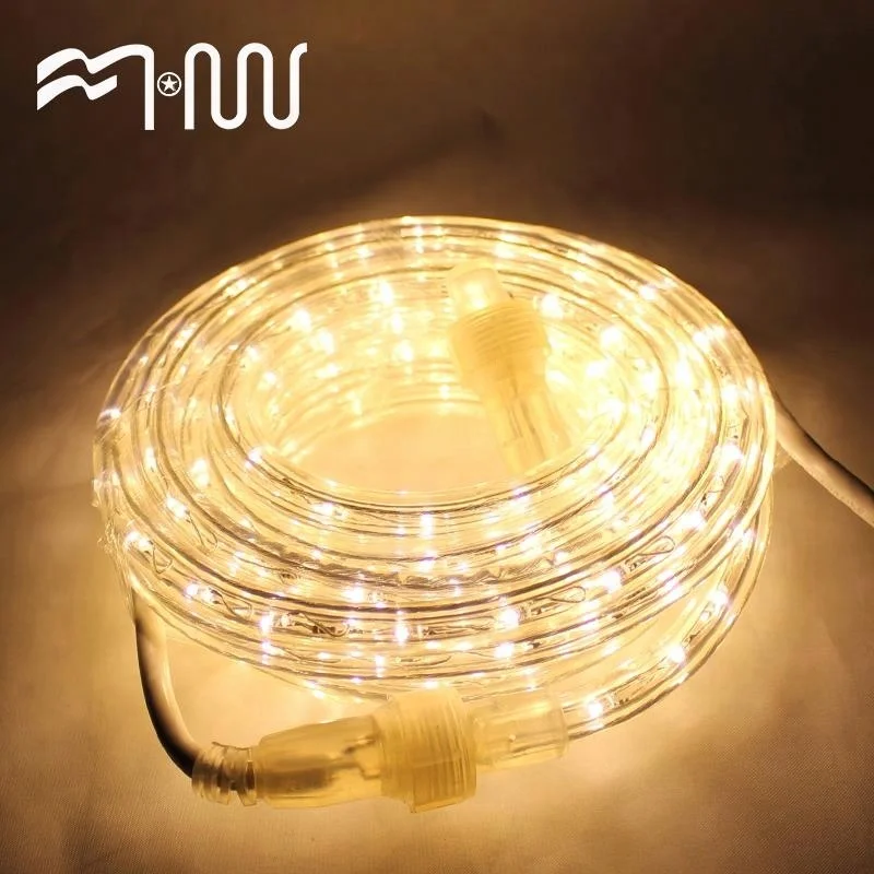 
Warm White LED Rope Light Kit LED Flexible Light stripe Light Outdoor Rope Bedroom 120V 